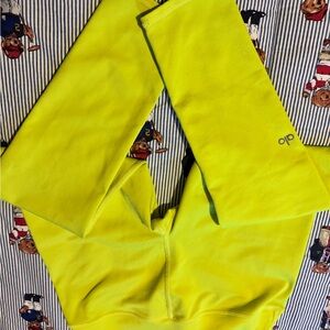 ALO Yoga Kids Bright Yellow Leggings